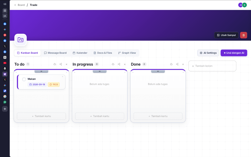 Smart Kanban Board View
